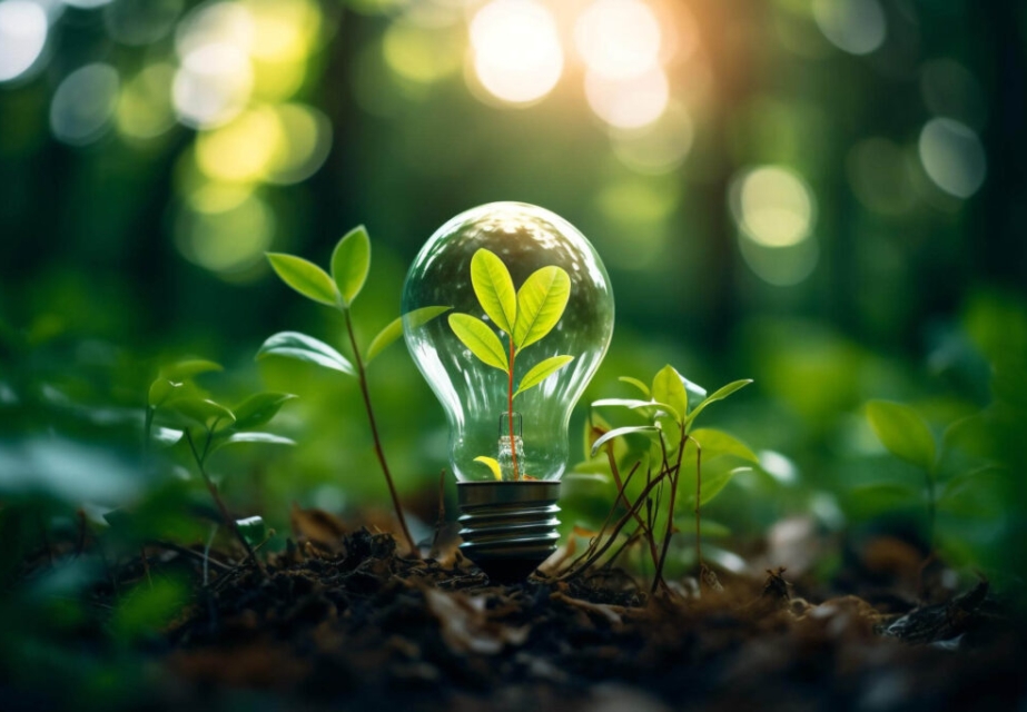 Lamp-groen-natuur- duurzaameid
