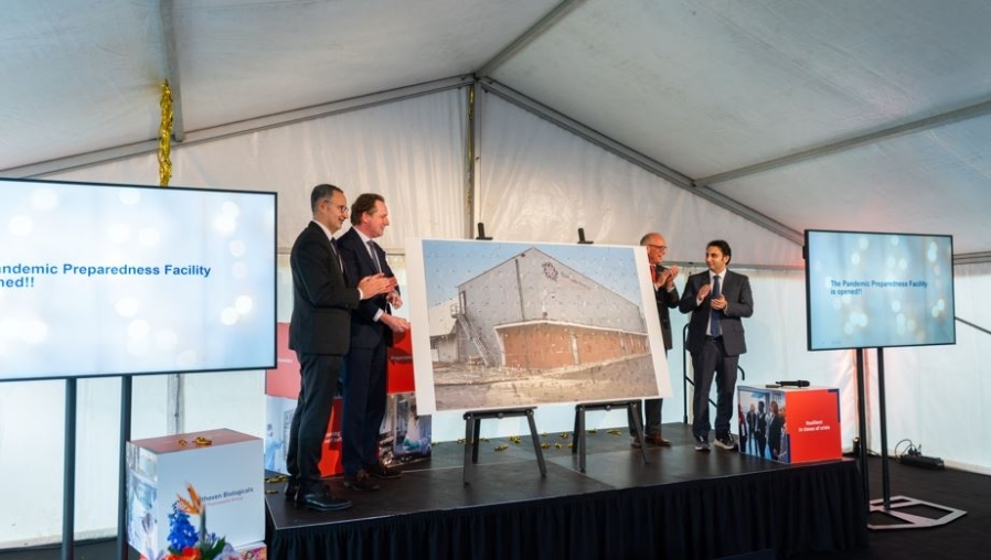 Opening pandemic preparedness center Bilthoven Biologicals