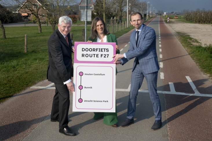 Doorfietsroute, provincie Utrecht,