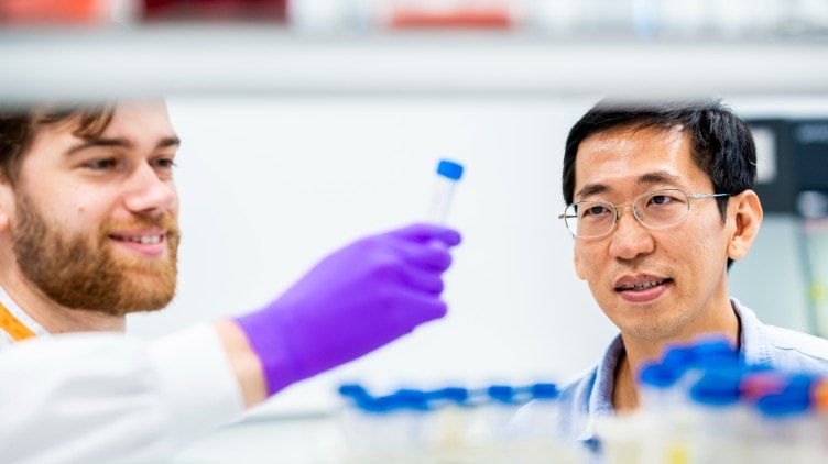 Lab, onderzoekers