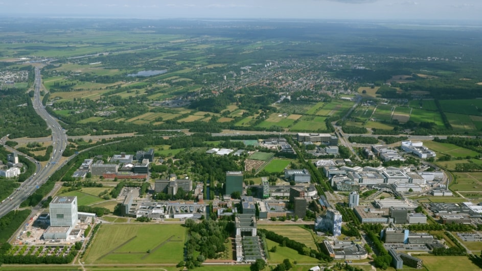 Luchtfoto Utrecht Science park