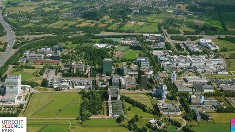 Luchtfoto utrecht science park