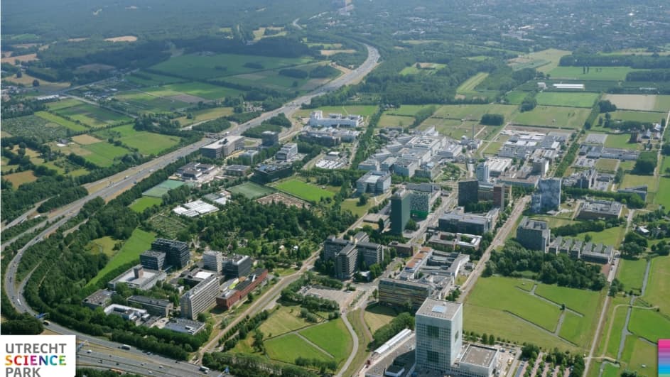 Luchtfoto utrecht science park