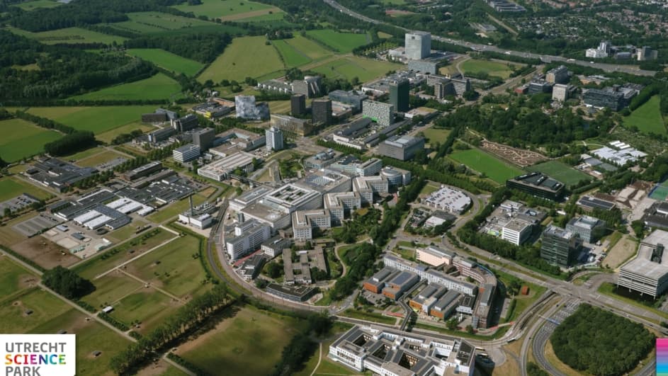 Luchtfoto utrecht science park