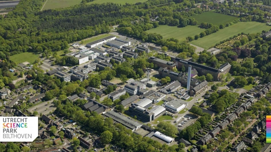 Luchtfoto utrecht science park bilthoven
