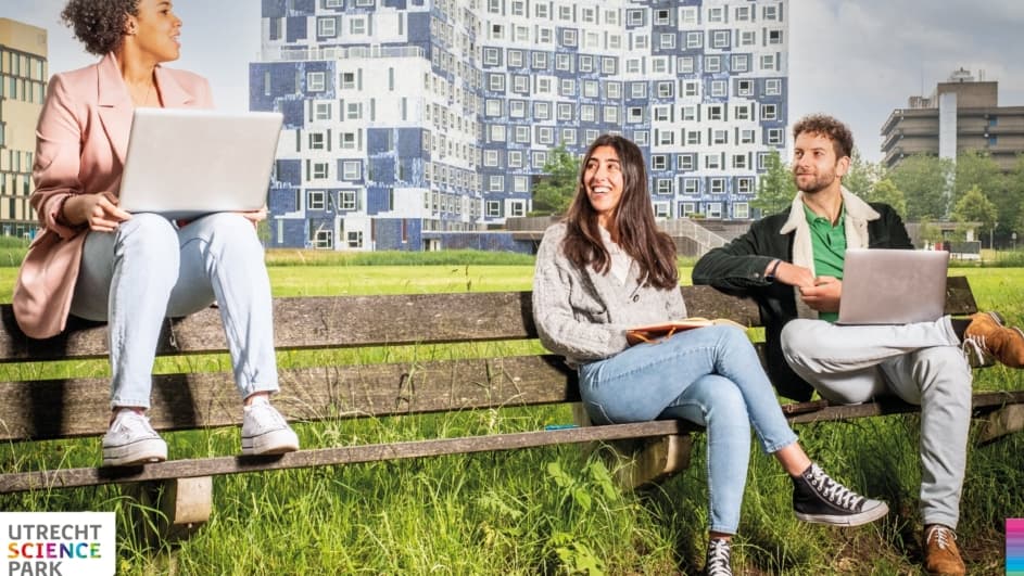 Utrecht Science Park in het voorjaar