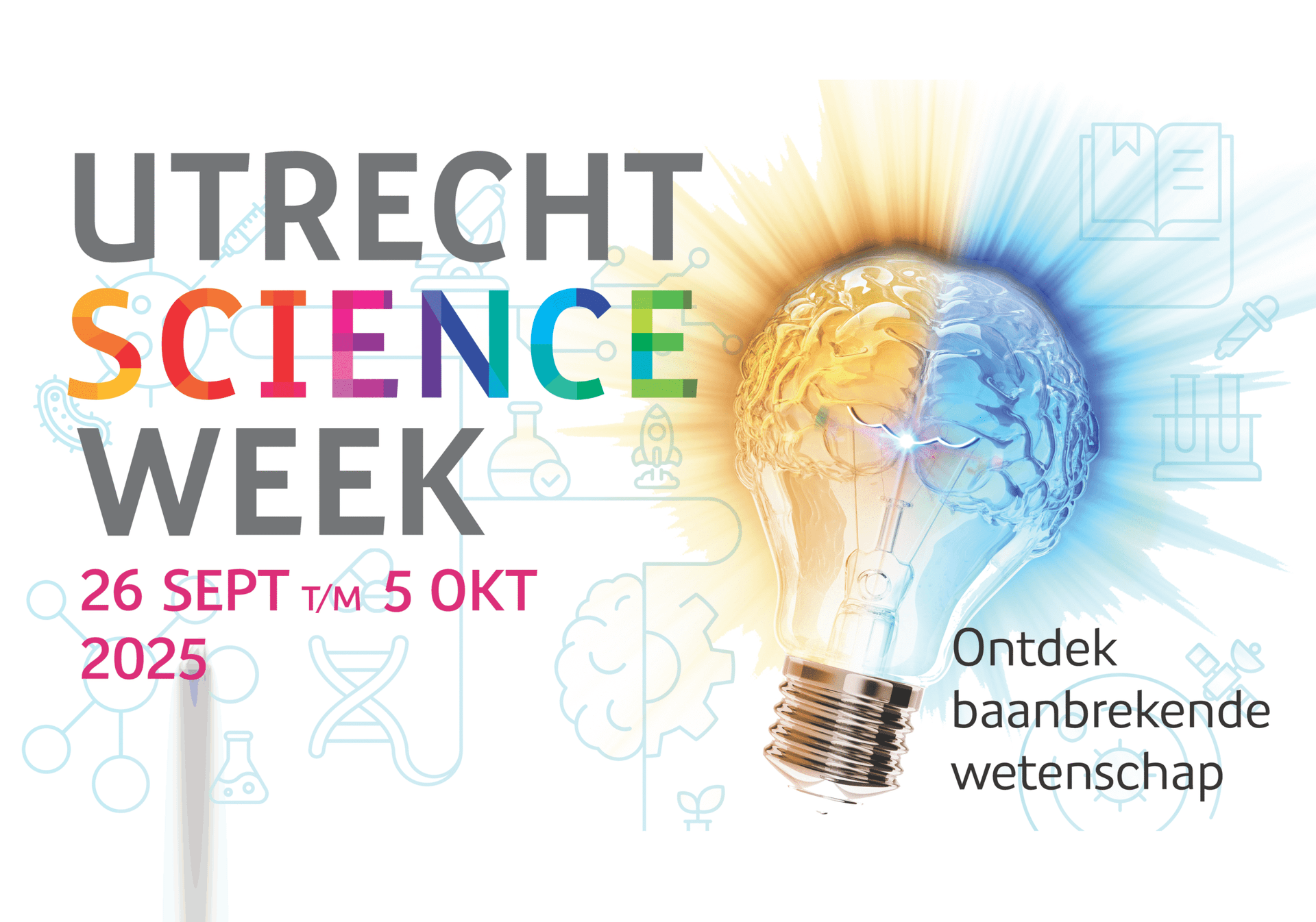 Utrecht Science Week 2025 beeld wit voor Utrecht Science Park