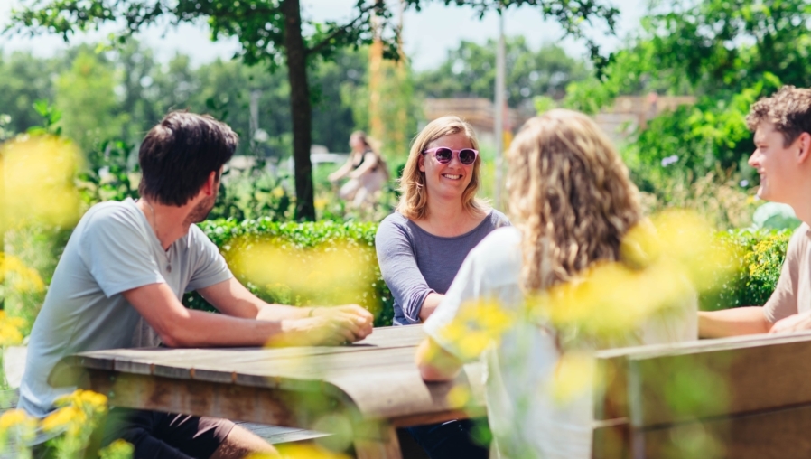 studenten in het groen UU duurzaam (1)