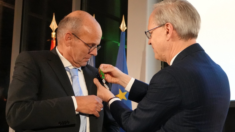 Johan Garssen Onderscheiding Leslie Hondebrink