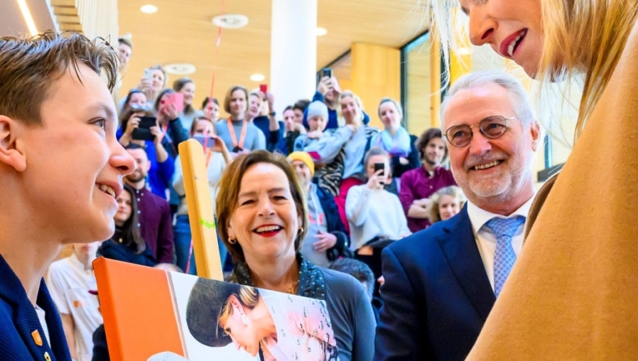 Koningin Maxima - 5 jarig bestaan PMC