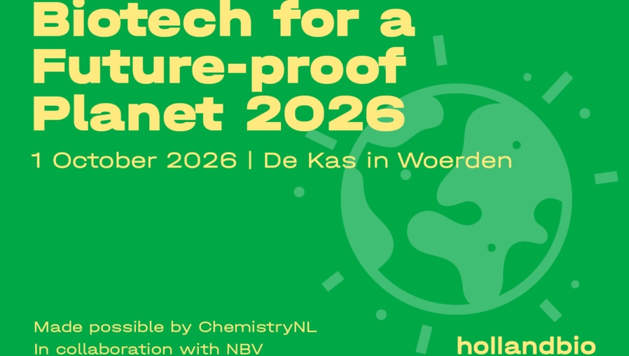 Biotech for a Future-Proof Planet 2026, 1 oktober in de Kas in Woerden